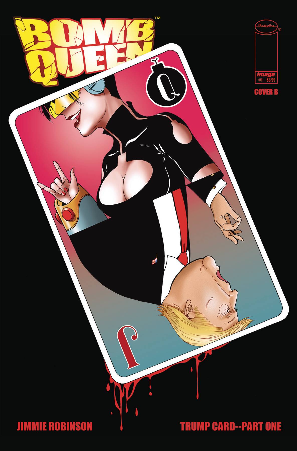 Bomb Queen Trump Card #1 Cover B Robinson (Mature) (Of 4)