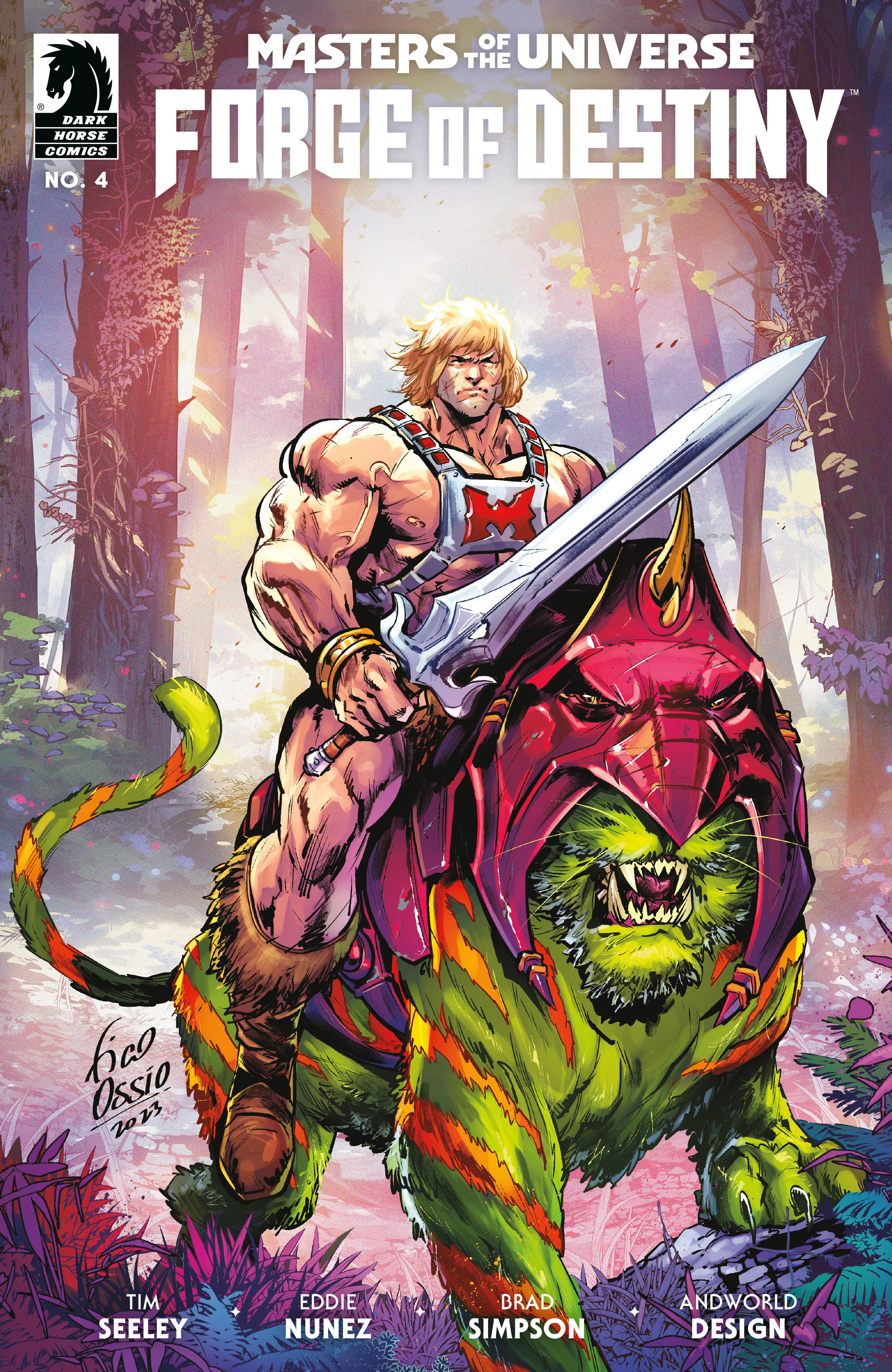 Masters of the Universe: Forge of Destiny #4 Cover C (Fico Ossio)