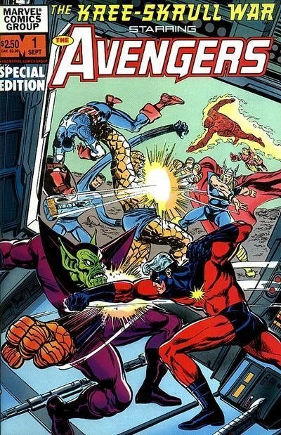 The Kree-Skrull War Starring The Avengers Special Editon Issues 1-2