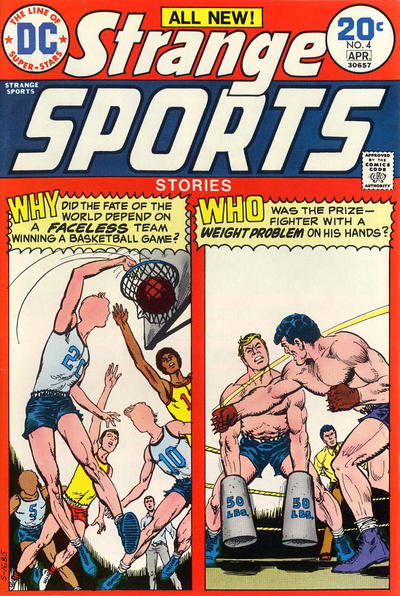 Strange Sports Stories #4 (1973)-Very Good (3.5 – 5)