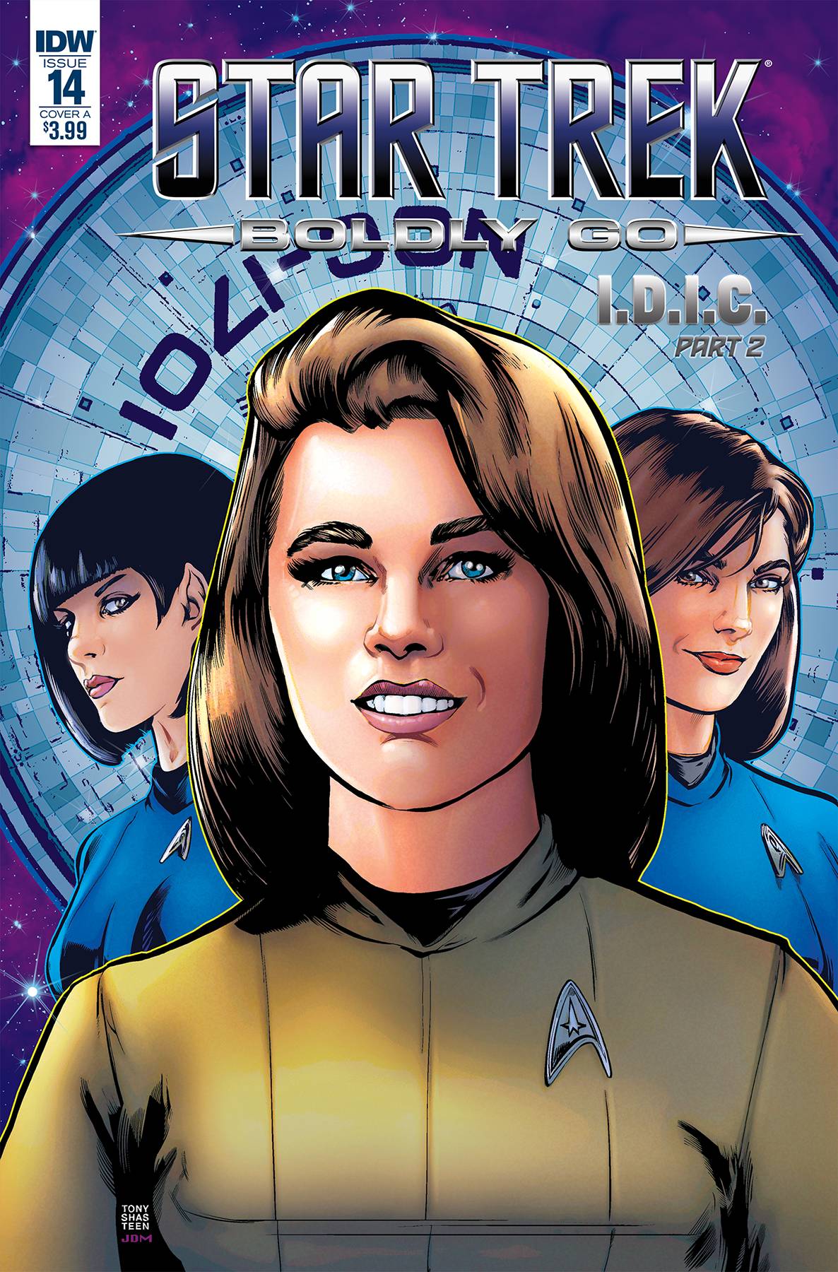 Star Trek Boldly Go #14 Cover A Shasteen