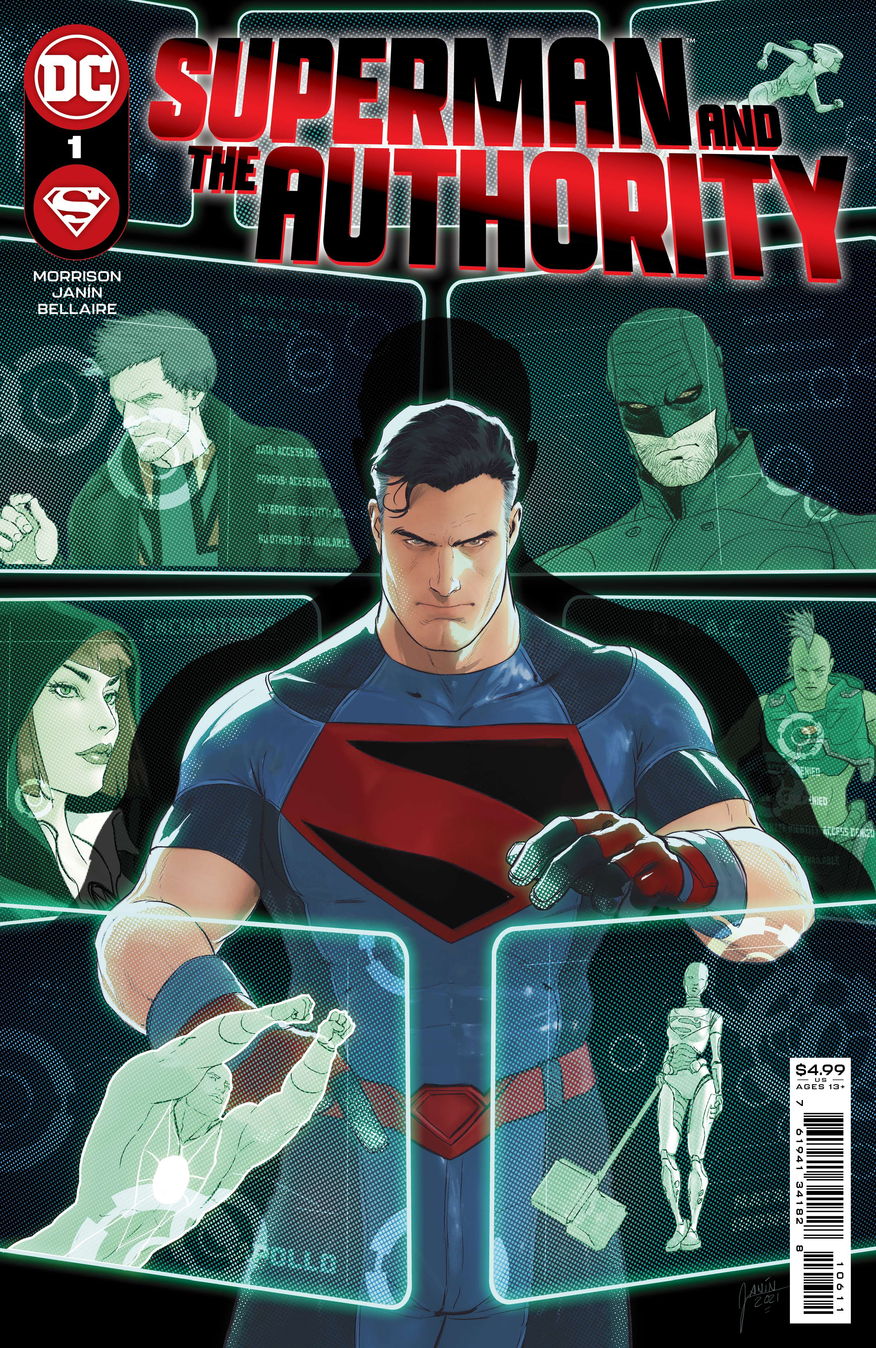 Superman and the Authority #1 Cover A Mikel Janin (Of 4)