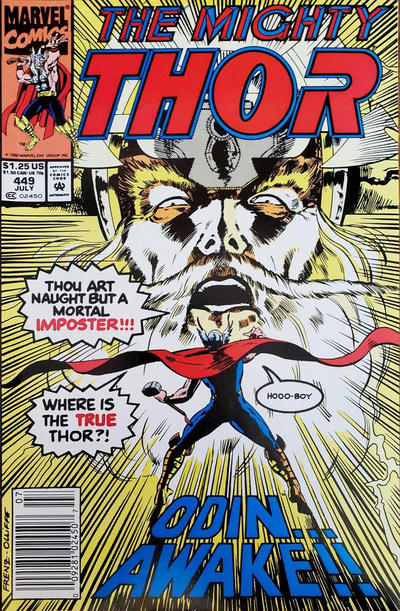 Thor #449 [Newsstand]-Fine (5.5 – 7)