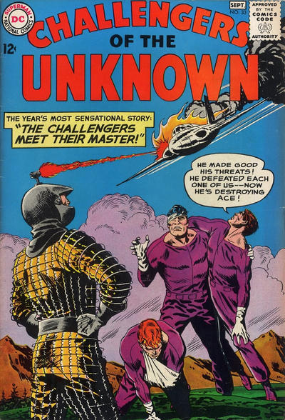 Challengers of The Unknown #33-Fair (1.0 - 1.5)