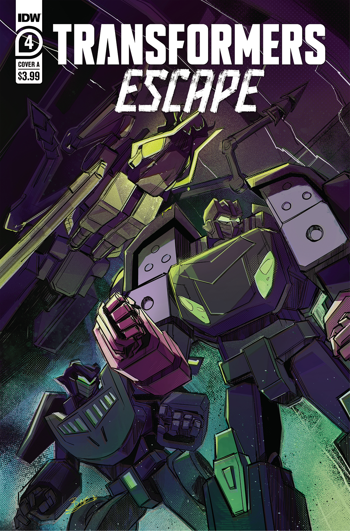 Transformers Escape #4 Cover A Mcguire-Smith (Of 5)