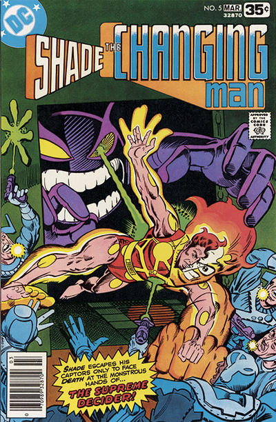 Shade, The Changing Man #5 - Fine/ Very Fine