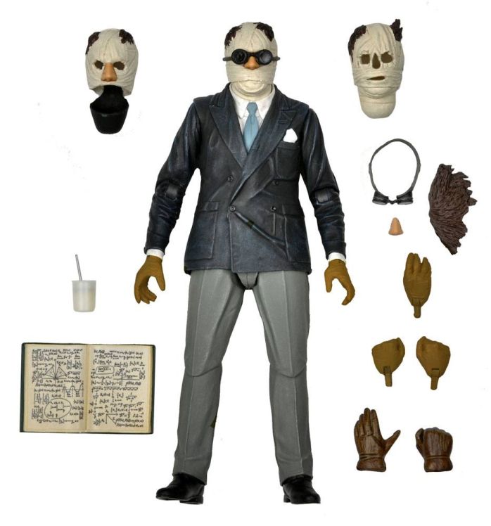 Universal Monsters Ultimate The Invisible Man Action Figure