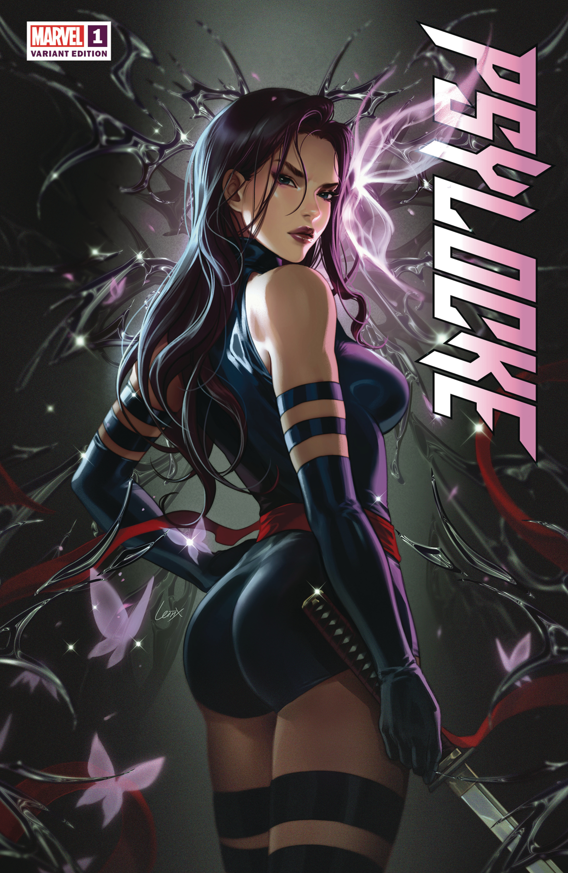 Dynamic Forces Psylocke #1 Leirix Comicxposure Exclusive Variant