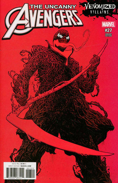 Uncanny Avengers #27 Venomized Red Skull Variant (2015)