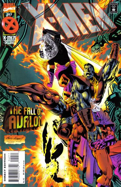 X-Men #42 [Direct Edition]-Near Mint (9.2 - 9.8) Death of Rusty Collins