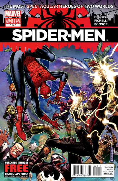 Spider-Men #3 - Vf/Nm 9.0