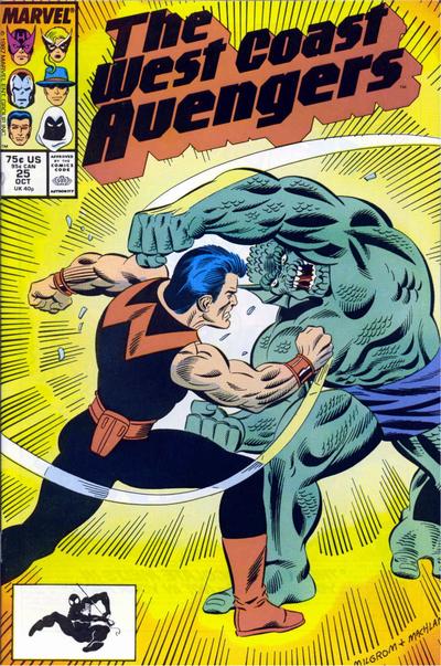 West Coast Avengers #25 [Direct]-Near Mint (9.2 - 9.8)