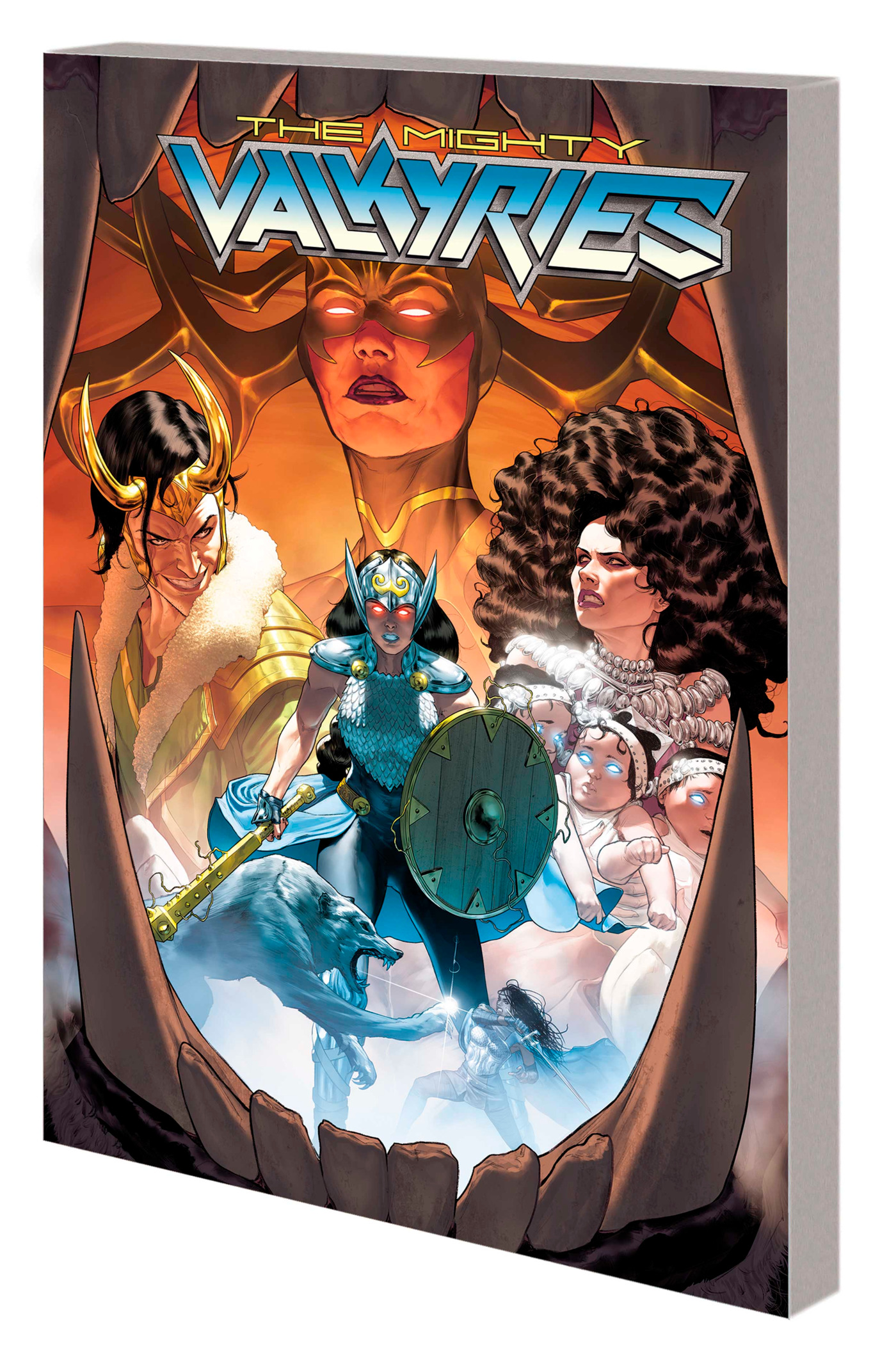 Mighty Valkyries Graphic Novel All Hell Let Loose