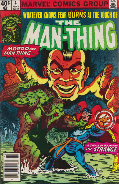 Man-Thing #4 [Newsstand](1979)-Fine (5.5 – 7)