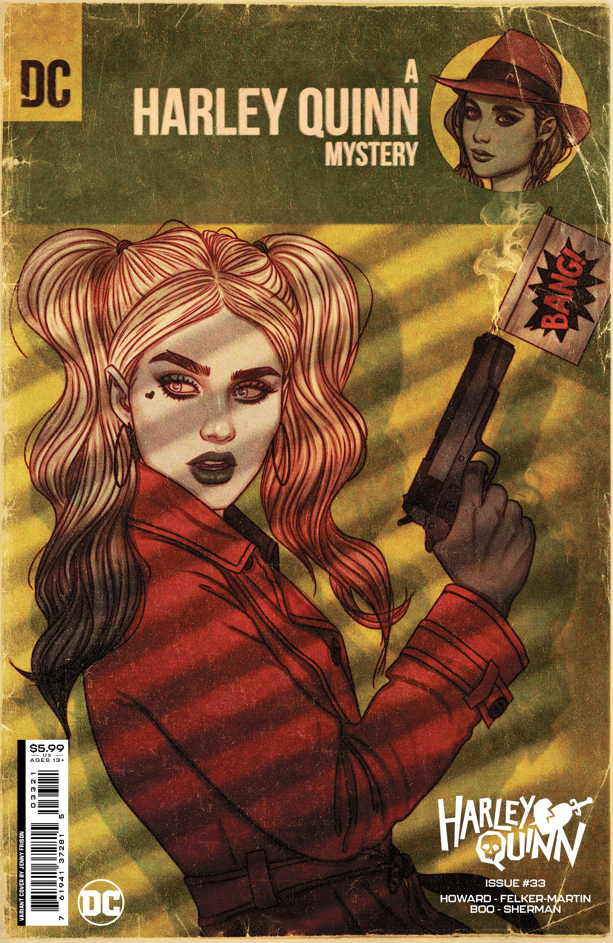 Harley Quinn #33 Cover B Jenny Frison Card Stock Variant