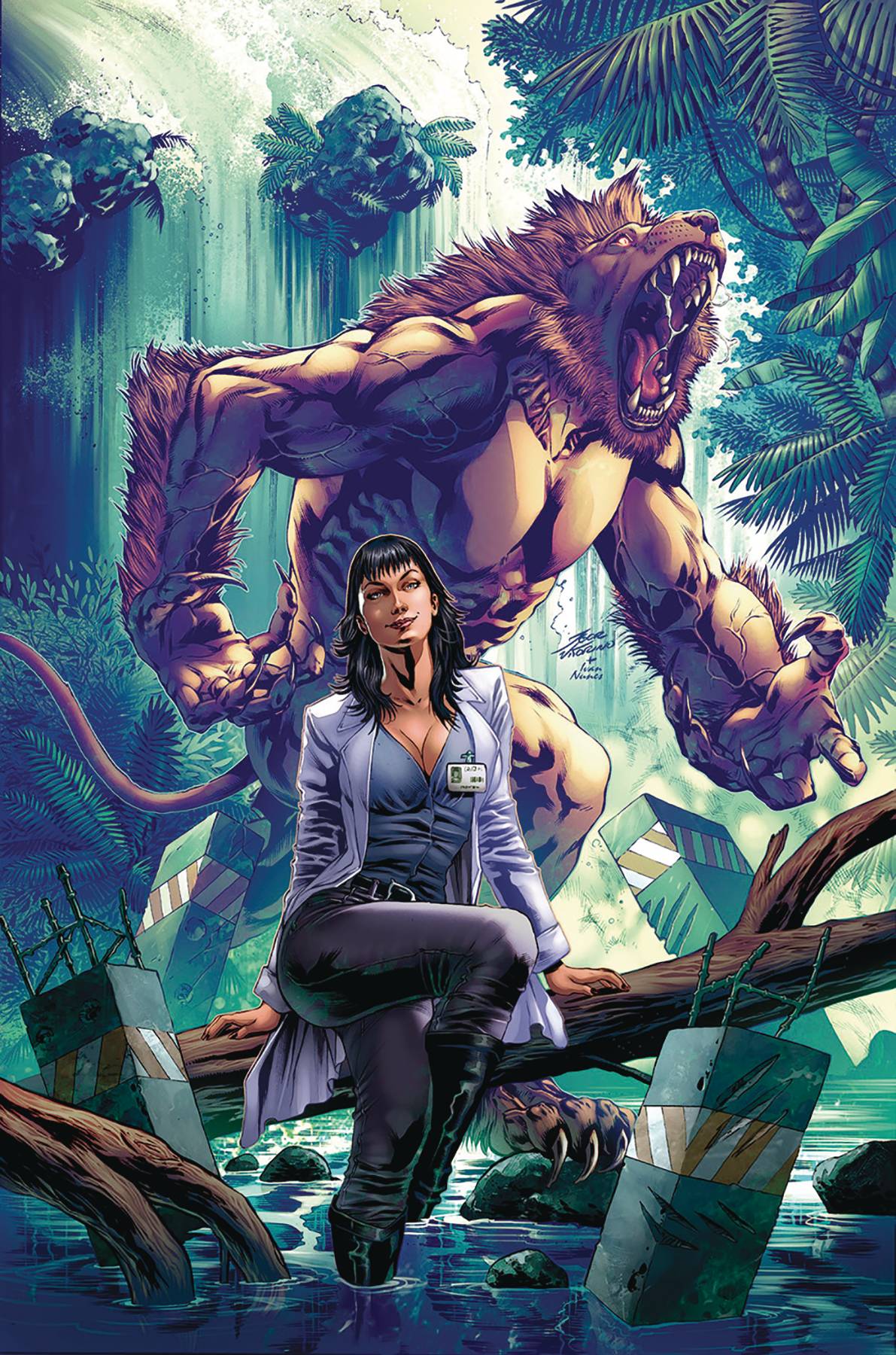 Red Agent Island of Dr Moreau #4 Cover A Vitorino (Of 5)