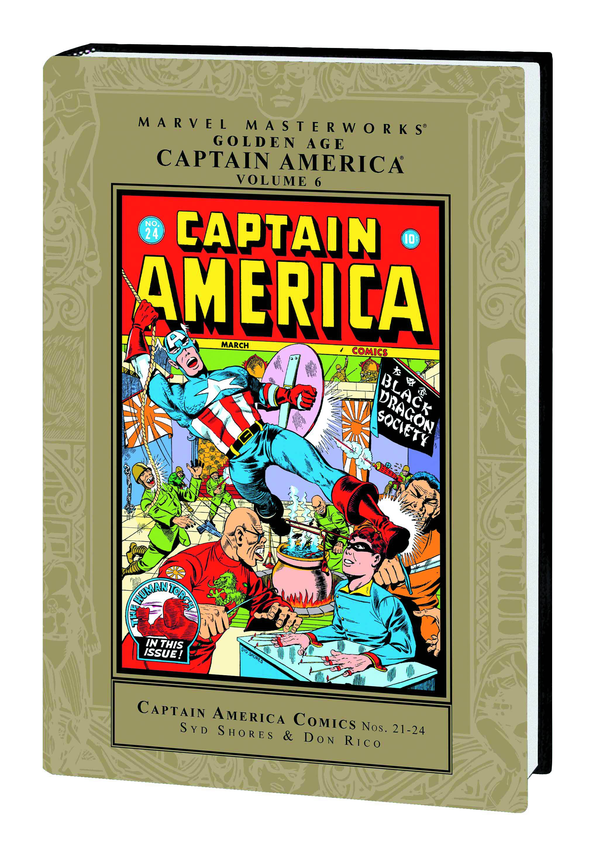 Marvel Masterworks Golden Age Captain America Hardcover Volume 6