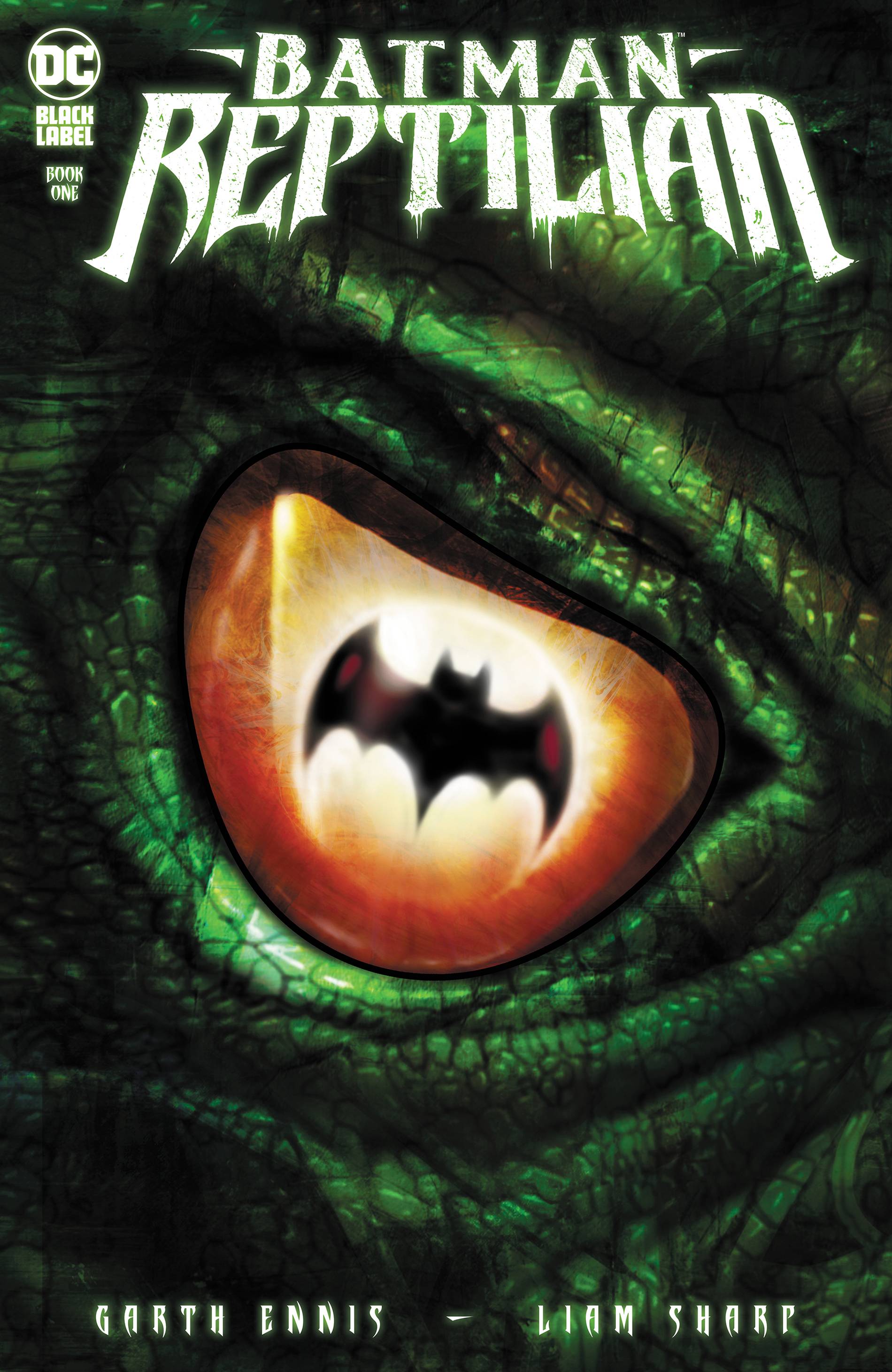 Batman Reptilian #1 - Signed By Ennis And Sharp