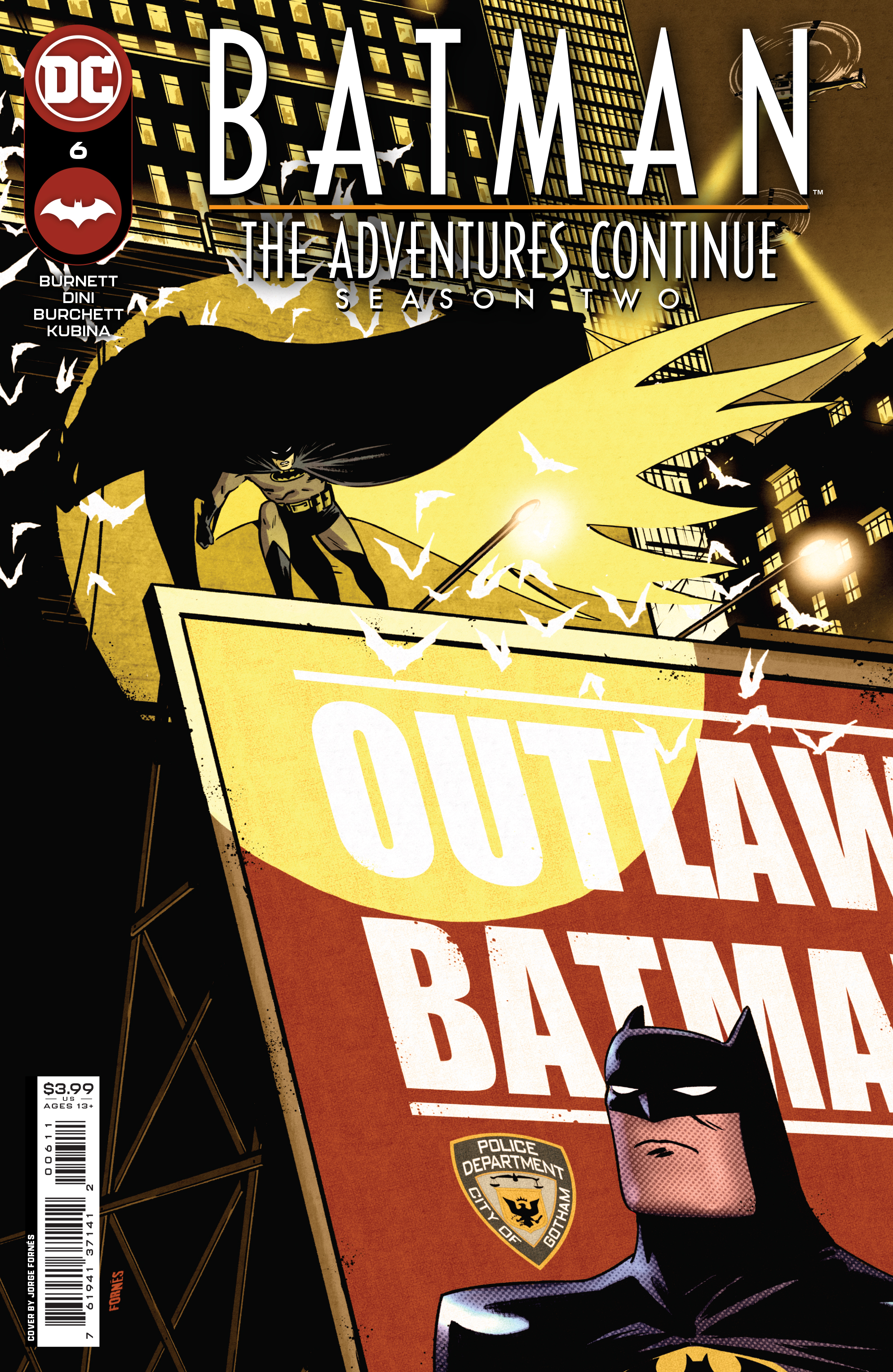 Batman The Adventures Continue Season II #6 Cover A Jorge Fornes (Of 7)