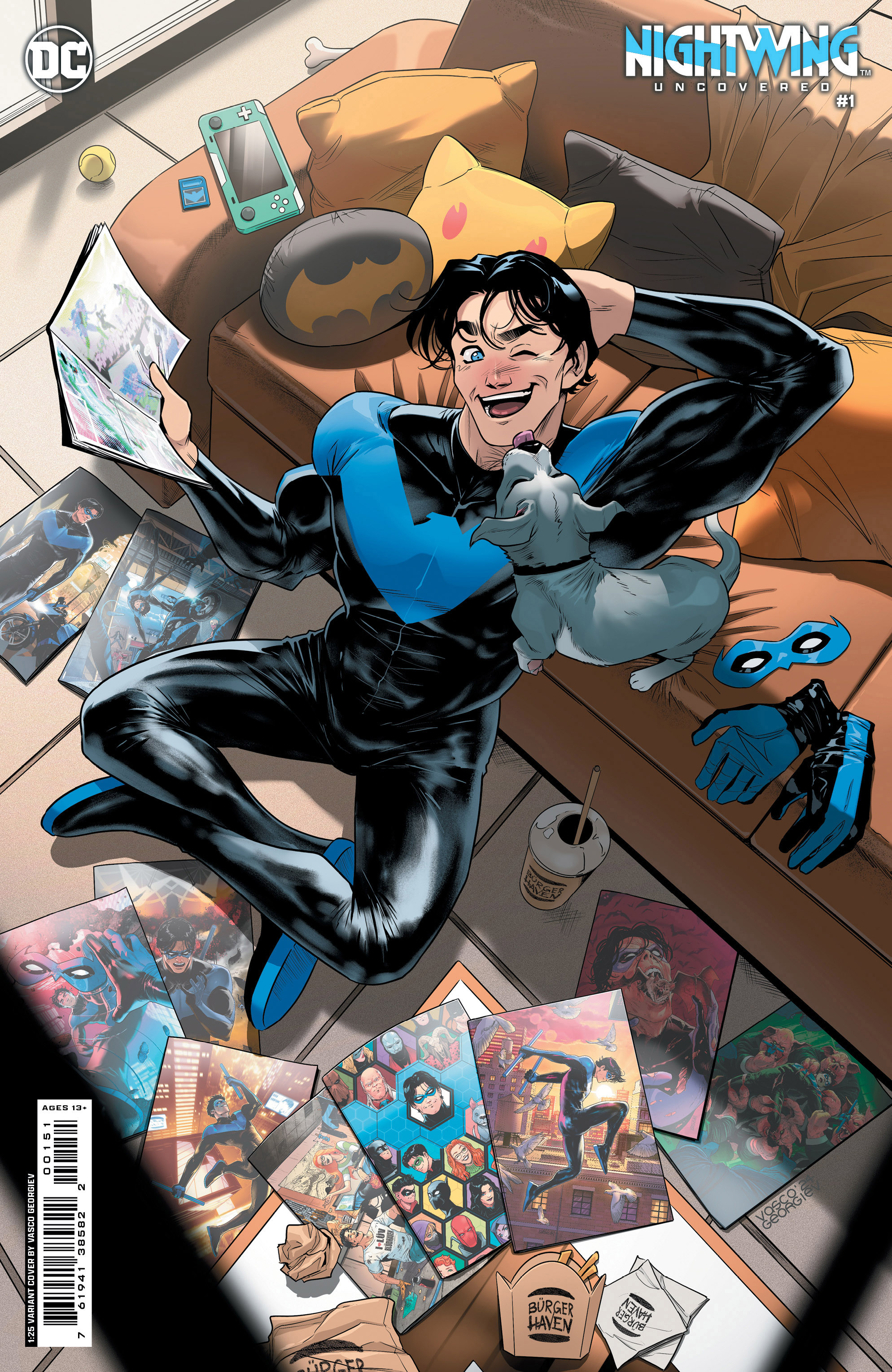 Nightwing Uncovered #1 (One Shot) Cover E 1 for 25 Incentive Vasco Georgiev Variant