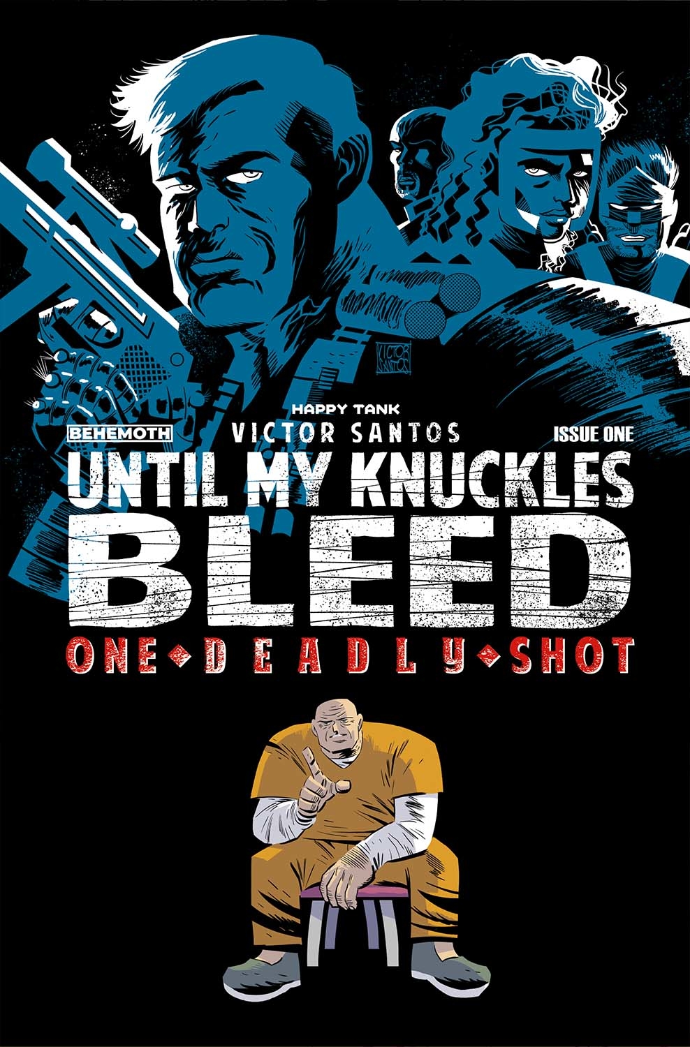 Until My Knuckles Bleed One Deadly Shot #1 Cover B Santos (Mature)