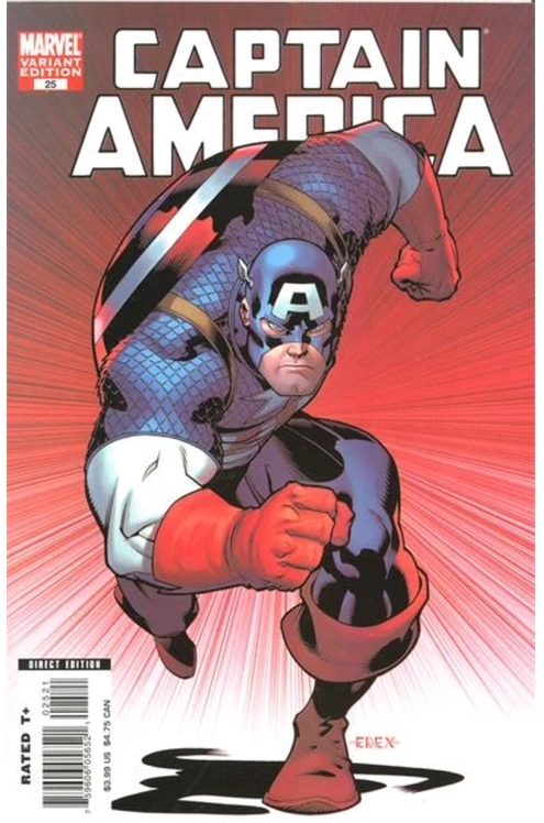 Captain America Volume 3 #25 Cover B Edition Mcguinness