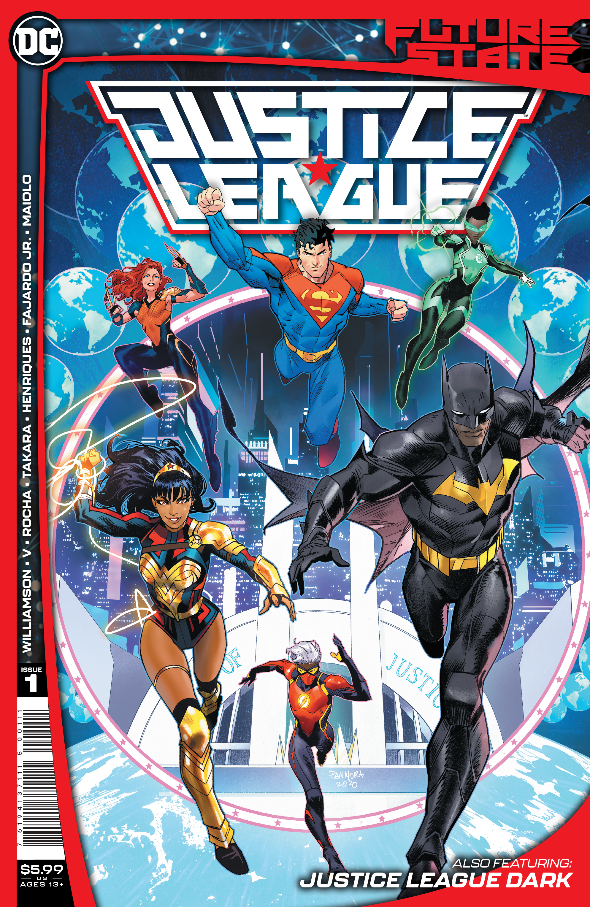Future State Justice League #1 Cover A Dan Mora (Of 2)