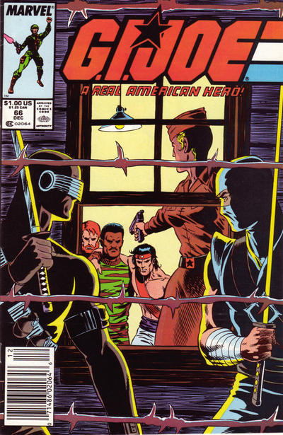 G.I. Joe, A Real American Hero #66 [Newsstand]-Fine (5.5 – 7)