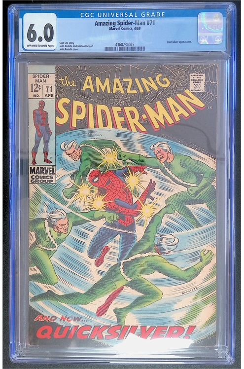 The Amazing Spider-Man #71 [1969]-Cgc 6.0