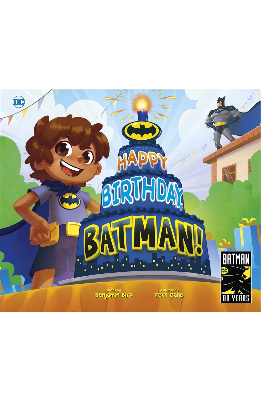 Happy Birthday, Batman! (DC Super Heroes) Library Binding – Picture Book