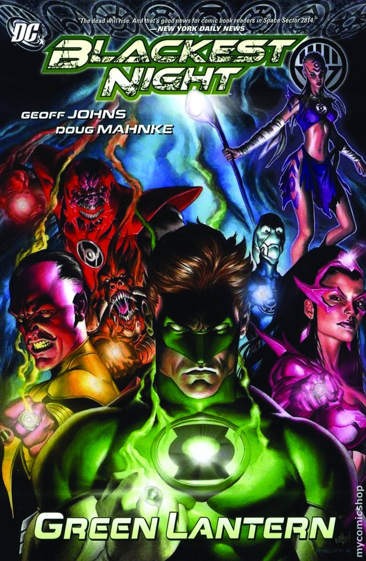 Blackest Night Green Lantern Hardcover