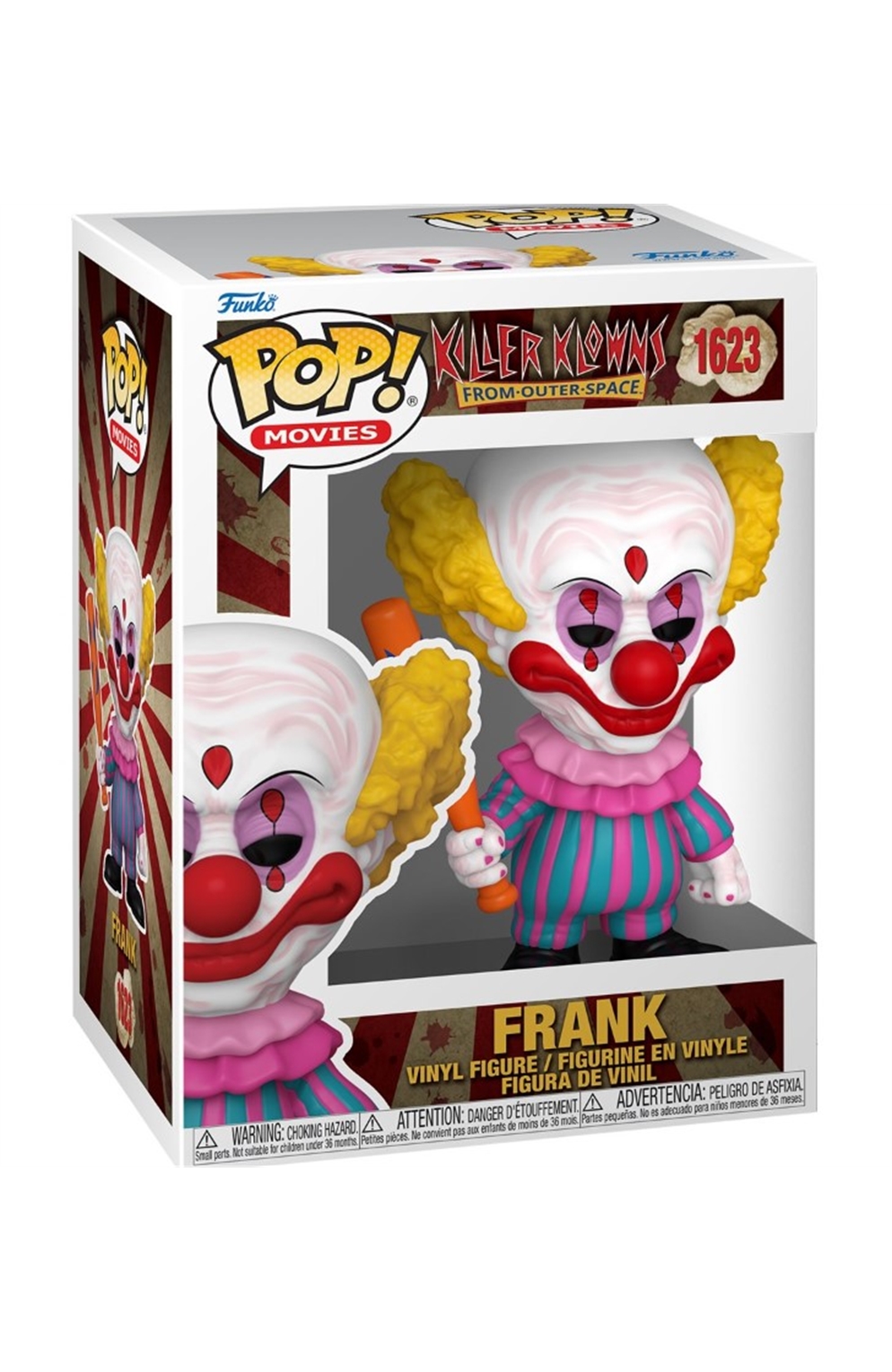 Killer Klowns From Outer Space Frank Funko Pop! Vinyl Figure #1623
