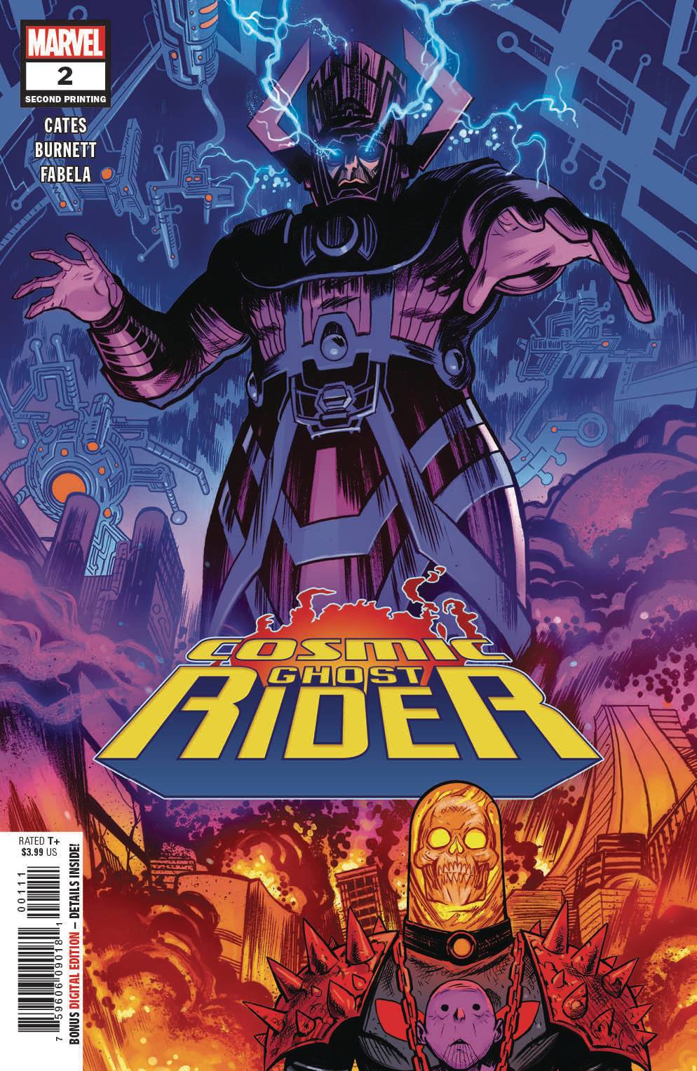Cosmic Ghost Rider #2 2nd Printing Burnett Variant (Of 5) | ComicHub