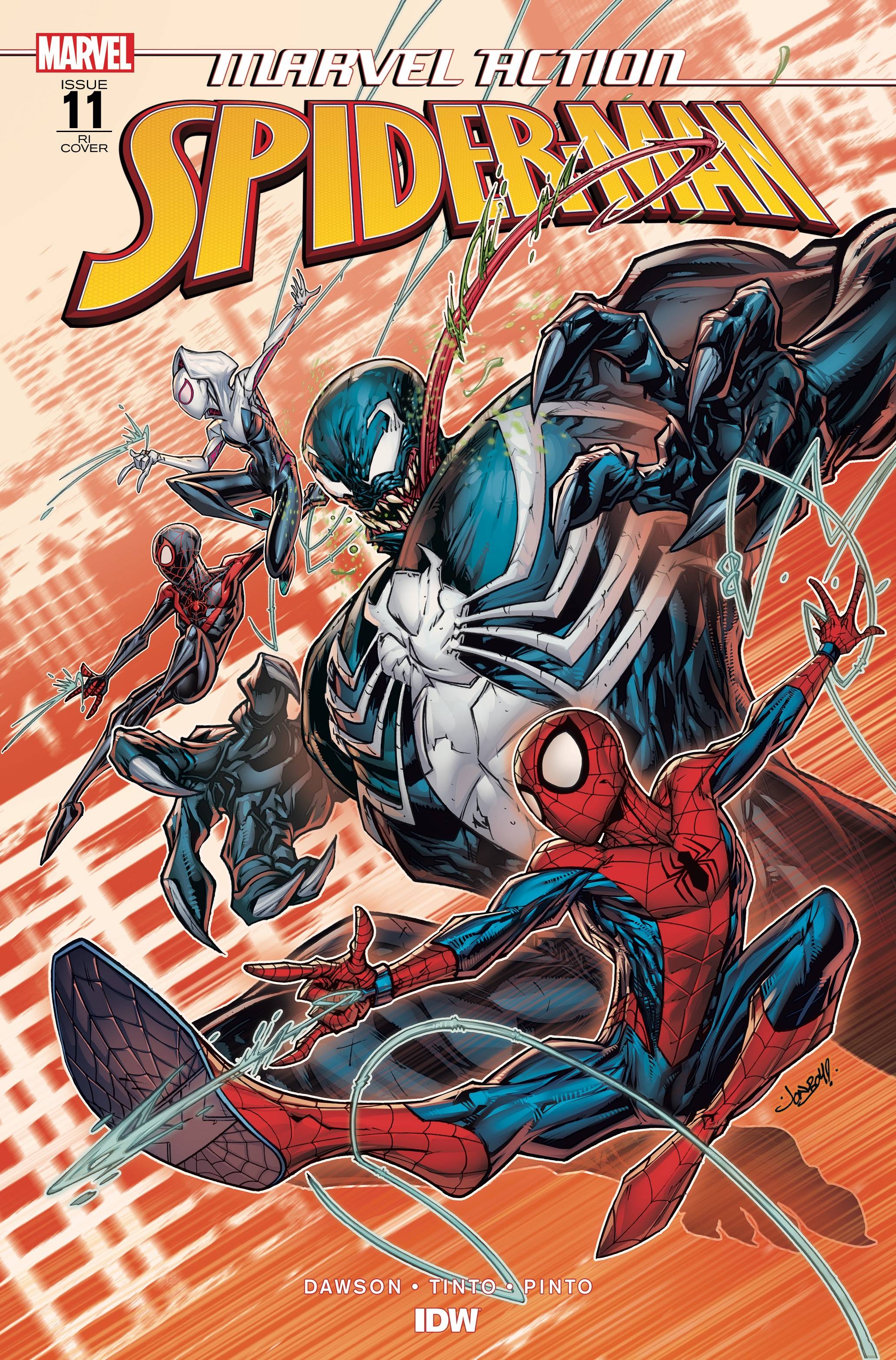 Marvel Action Spider-Man #11 1 for 10 Incentive Meyers