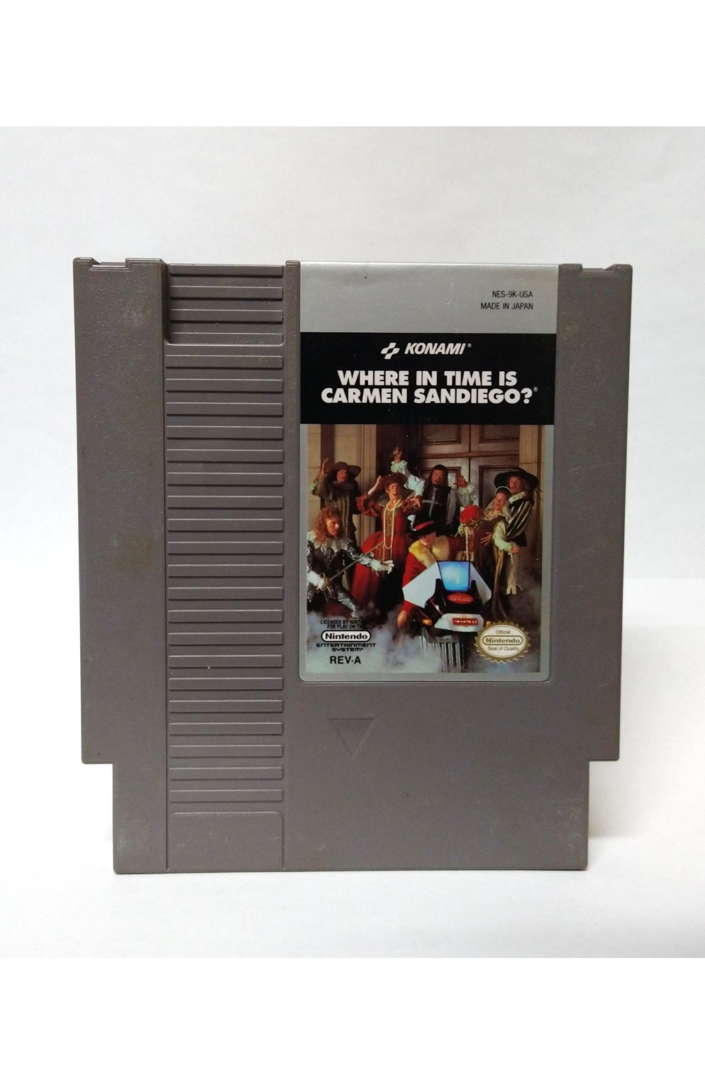 Nintendo Nes Where In Timme Is Carmen Sandiego?