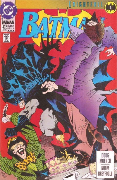 Batman #492 [Third Printing]-Very Fine