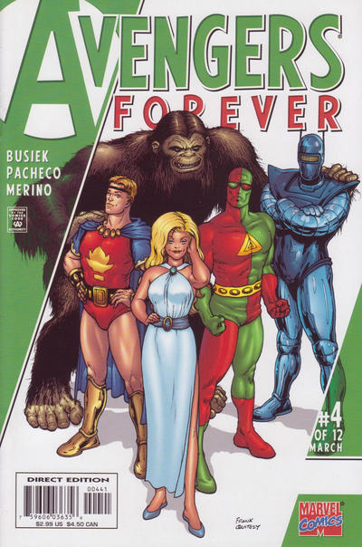 Avengers Forever #4 ["1950S Avengers" Variant]-Fine (5.5 – 7)