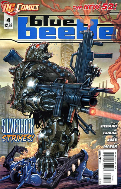 Blue Beetle #4-Very Fine (7.5 – 9)