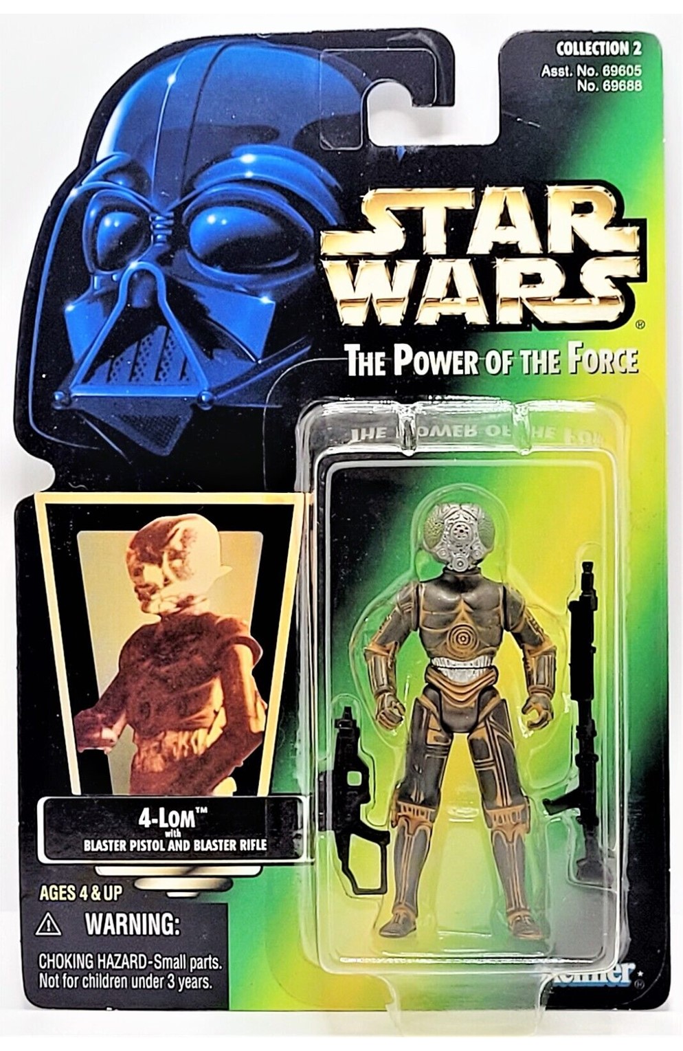 Star Wars Power of The Force 4-Lom Figure