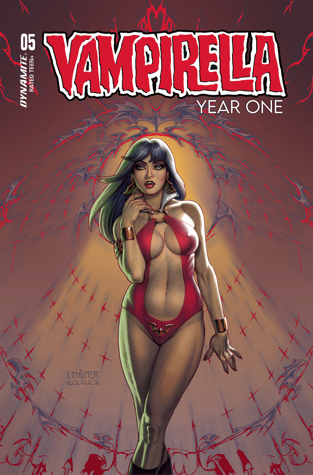 Vampirella Year One #5 Cover G 1 for 15 Incentive Linsner Original