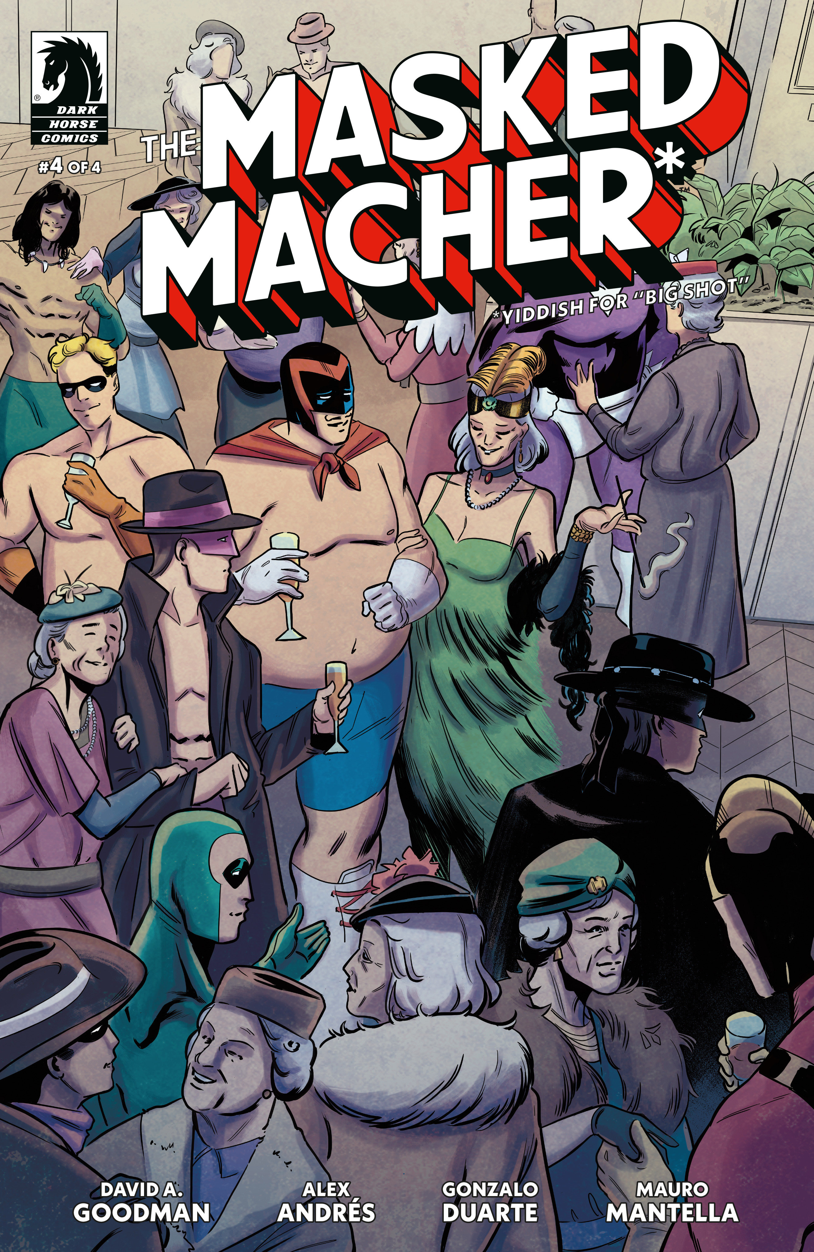 Masked Macher #4 Cover A (Alex Andrés)