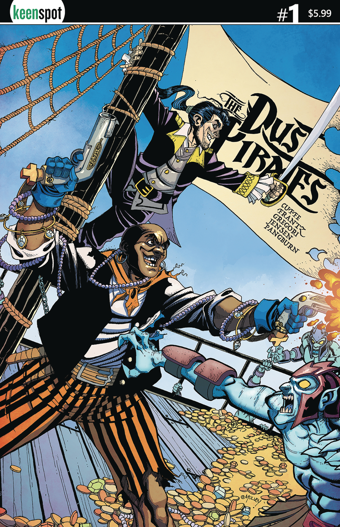 Dust Pirates #1 Cover D Joe Mulvey