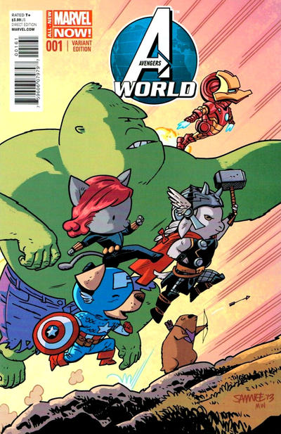 Avengers World #1 (Samnee Animal Variant) (2014)