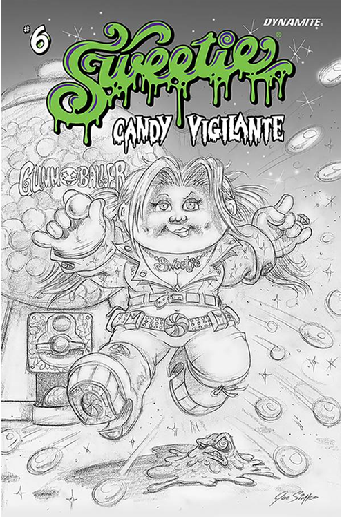 Sweetie Candy Vigilante #6 Cover I 7 Copy Last Call Incentive Simko Sketch