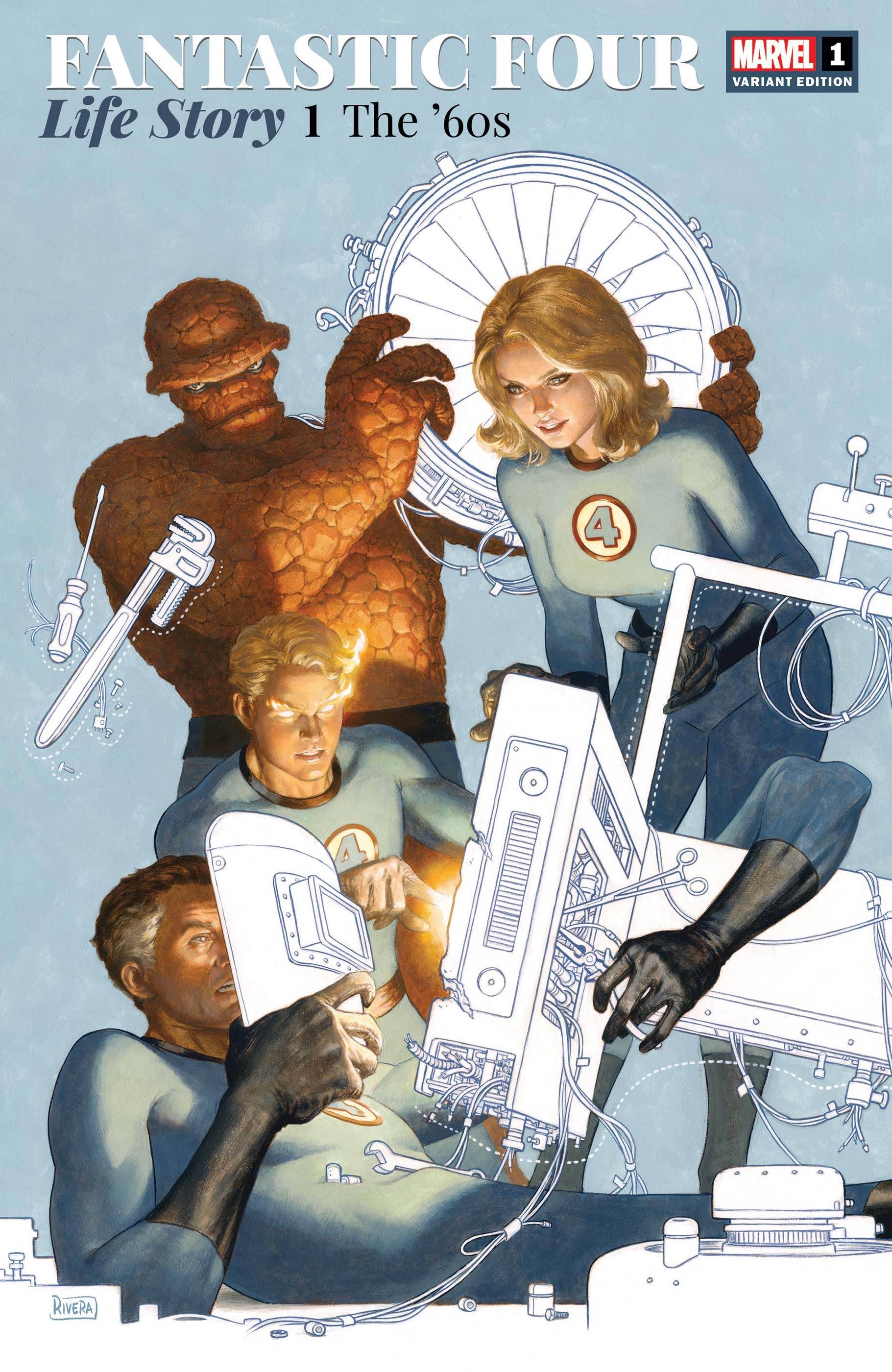 Fantastic Four Life Story #1 Rivera Variant (Of 6)