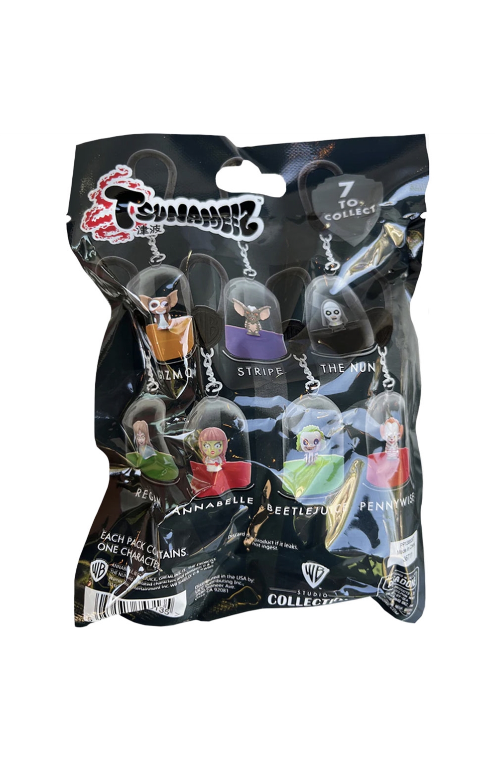 
Tsunameez Wb Studio Collection Horror Character Keychain Mystery Pack