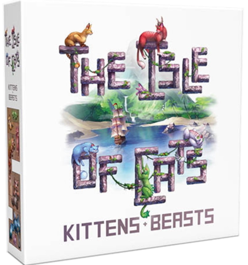 Isle of Cats Kittens + Beasts Board Game Expansion