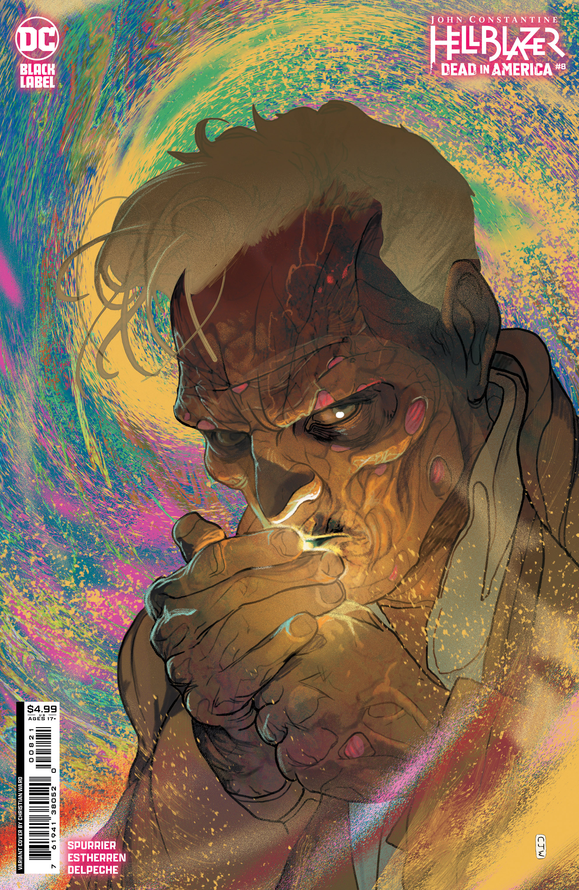 John Constantine, Hellblazer Dead in America #8 (Of 11) Cover B Christian Ward Variant (Mature)