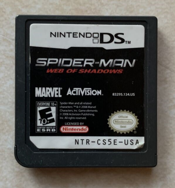 Nintendo Ds Spider-Man Web of Shadows