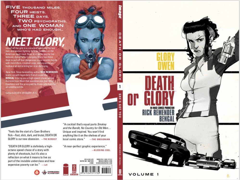 Death Or Glory Graphic Novel Volume 1 Big Bang Comics Store Exclusive Edition